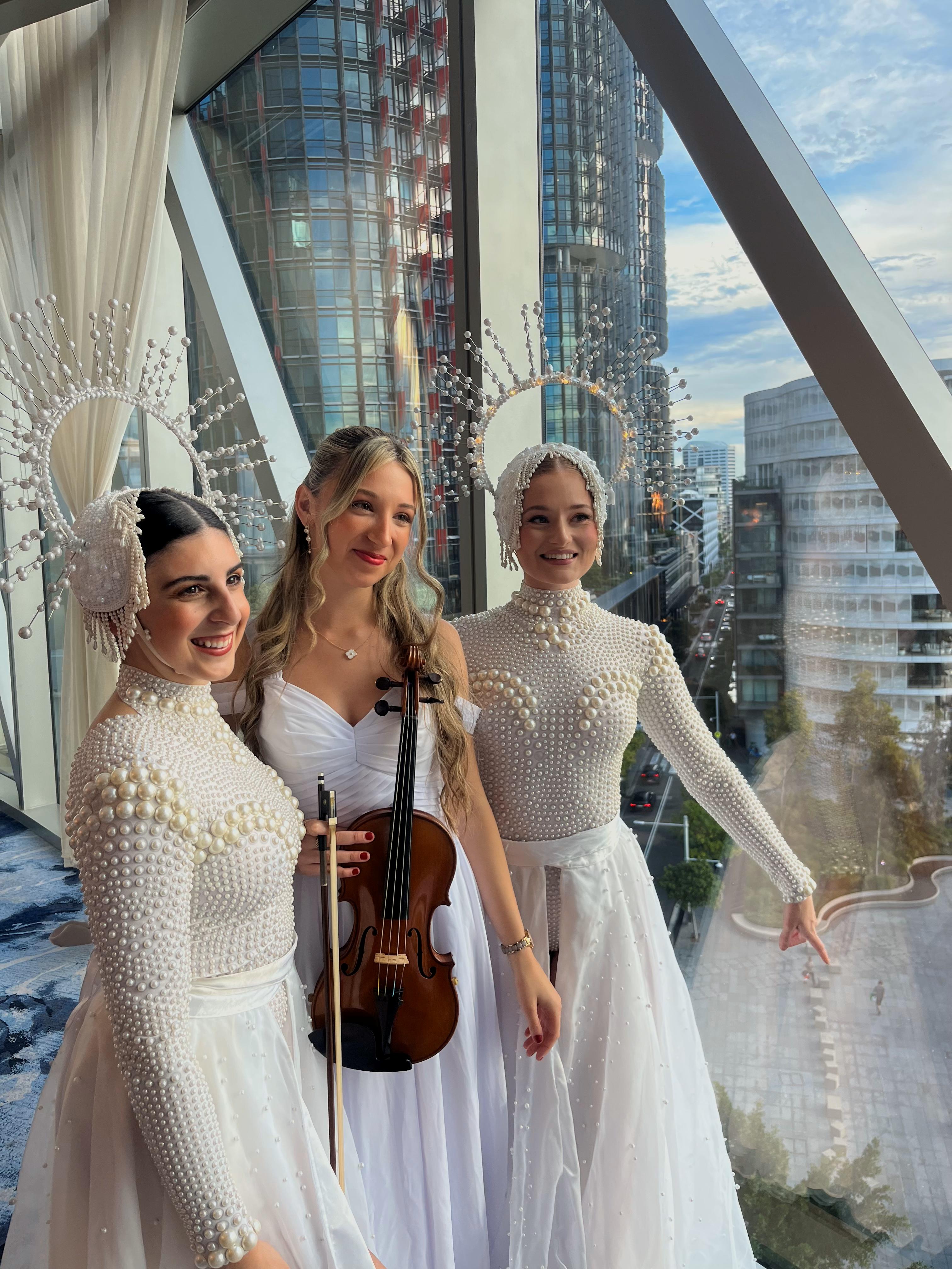 Wedding Ceremony Performance with Dancers at the Crown Casino, Barangaroo, Sydney, NSW